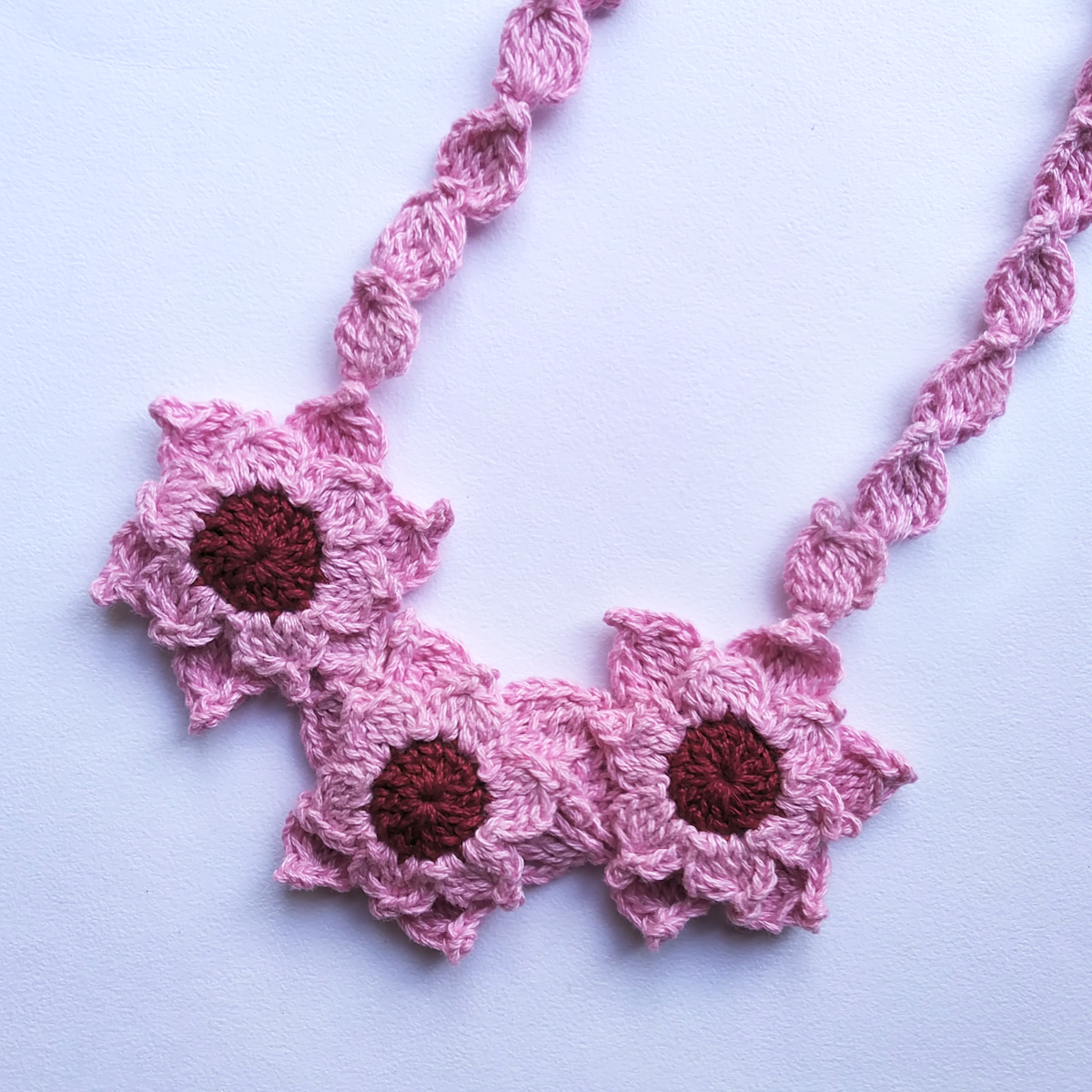 Blossom Handcrafted Crochet Necklace