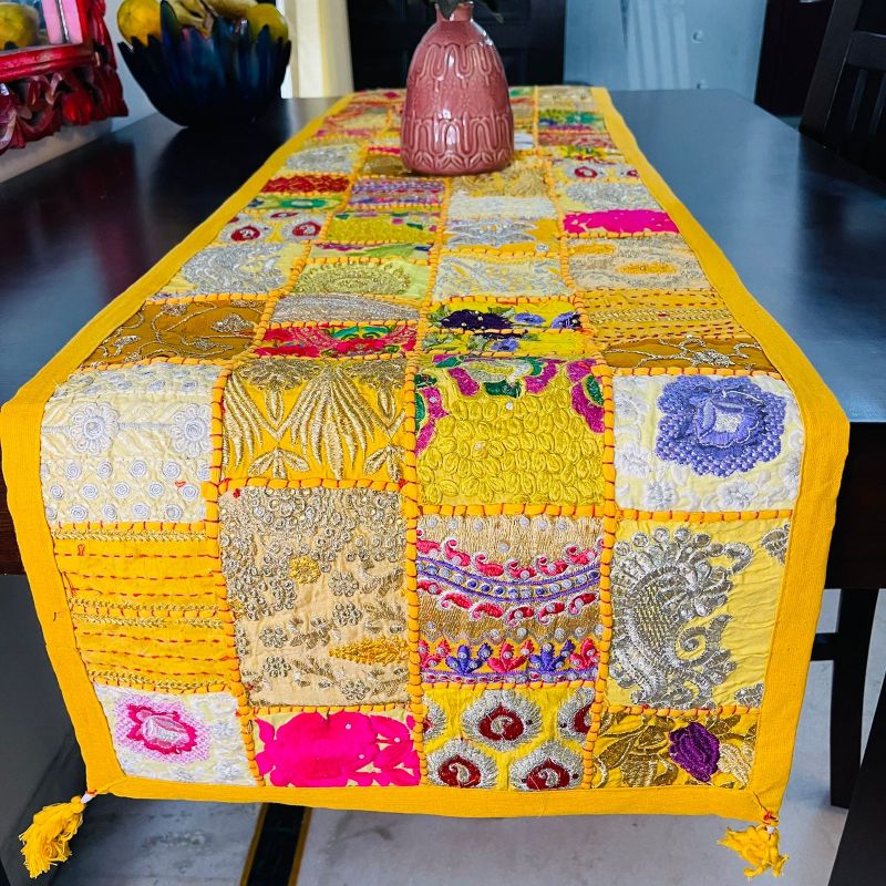 Vintage Patch Work Table Runner
