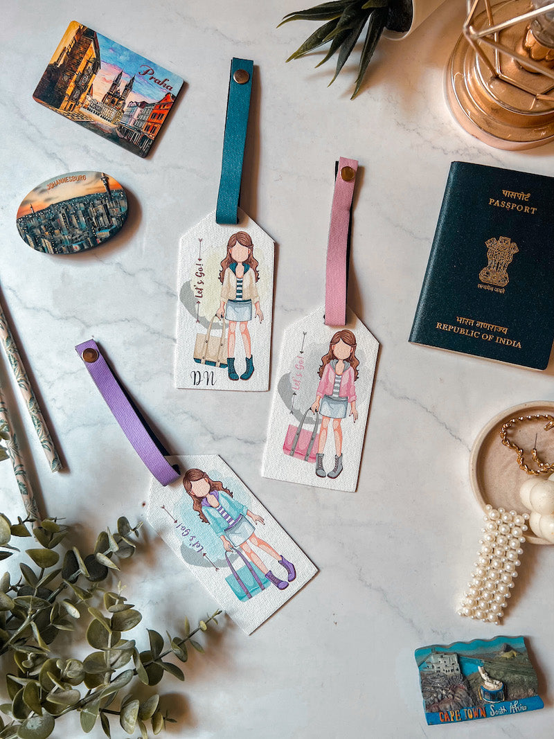 Traveller Chic "Her" Passport Cover + Luggage Tag
