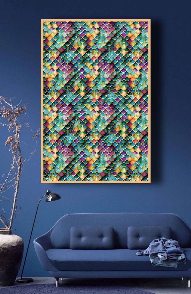Indian Contemporary Digital Wall Art