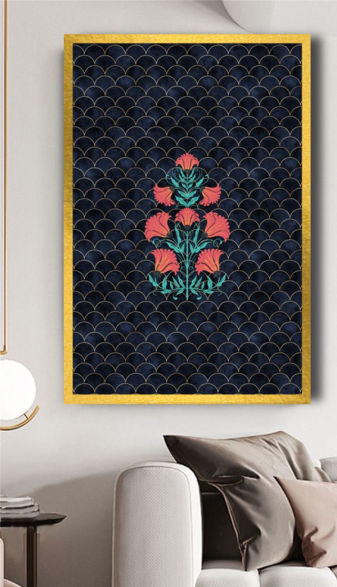 Mandala Pichwai Digital Wall Art