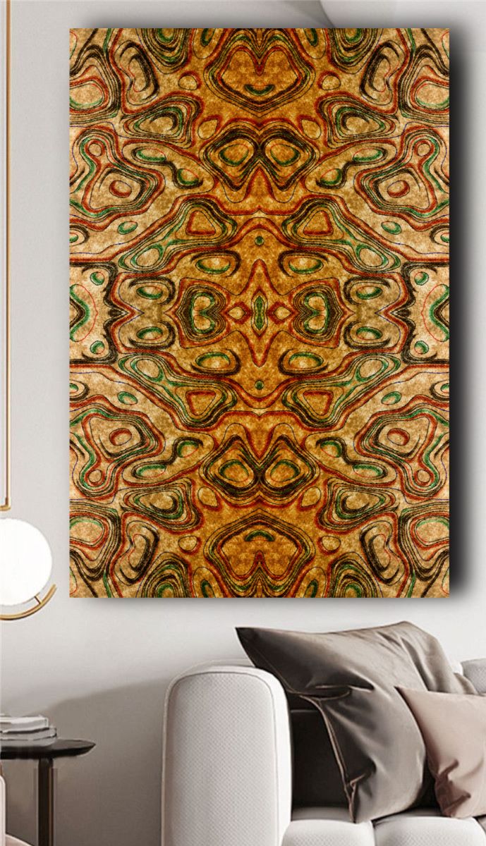 Indian Contemporary Digital Wall Art