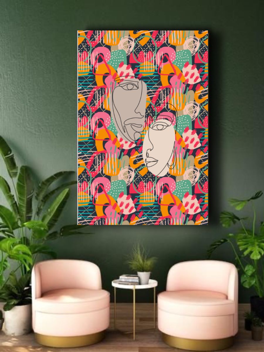 Indian Contemporary Digital Wall Art