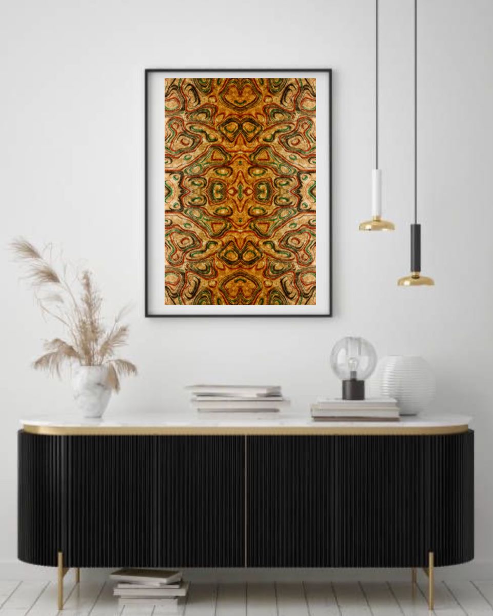 Indian Contemporary Digital Wall Art