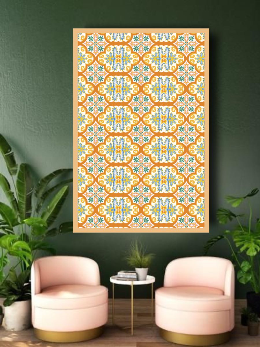Indigo Daby Digital Print Wall Art