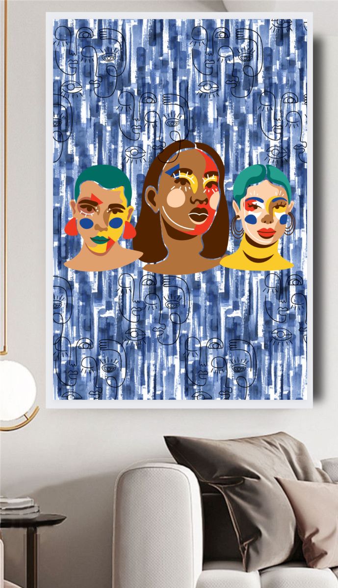 Pichwai Digital Wall Art