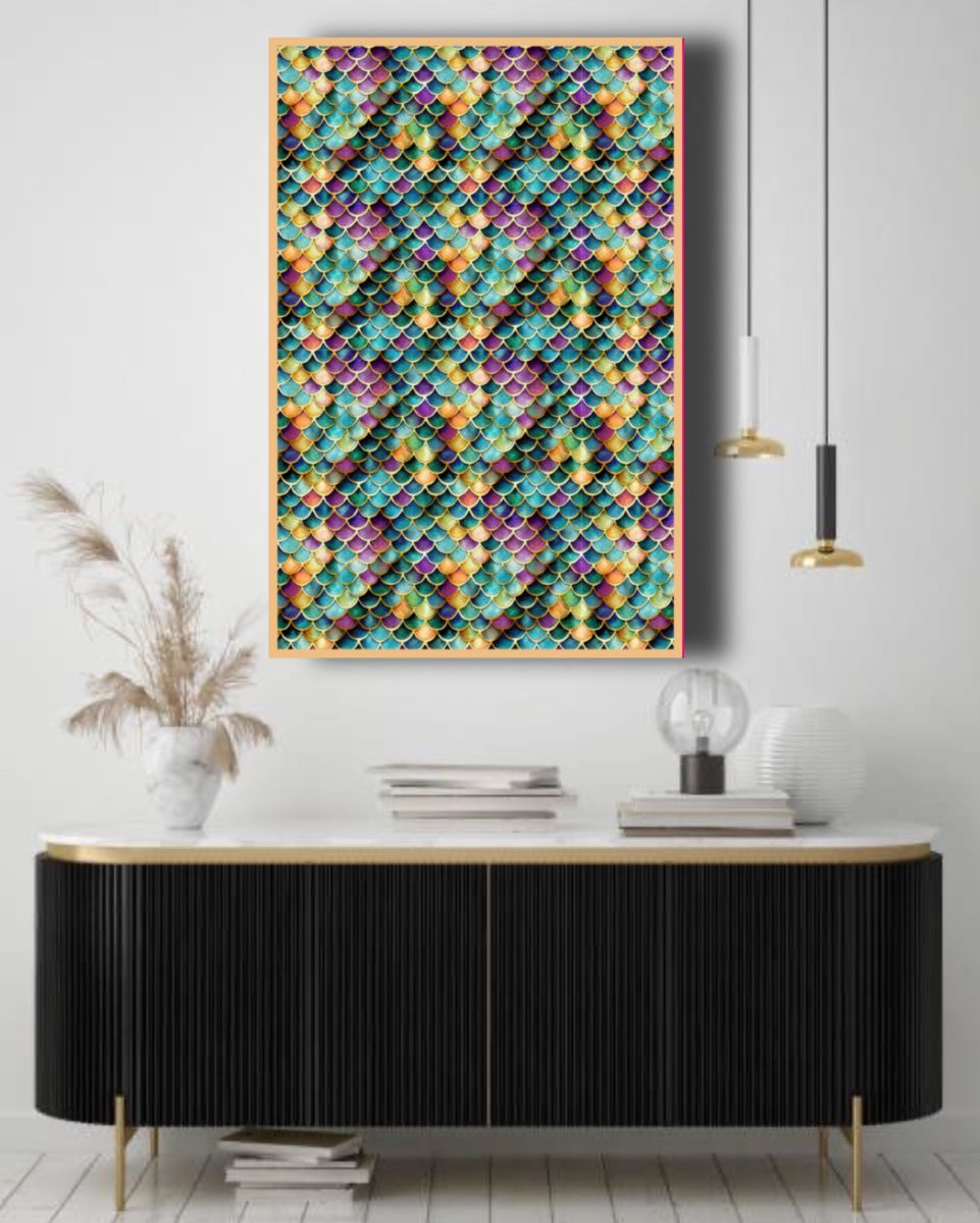 Indian Contemporary Digital Wall Art