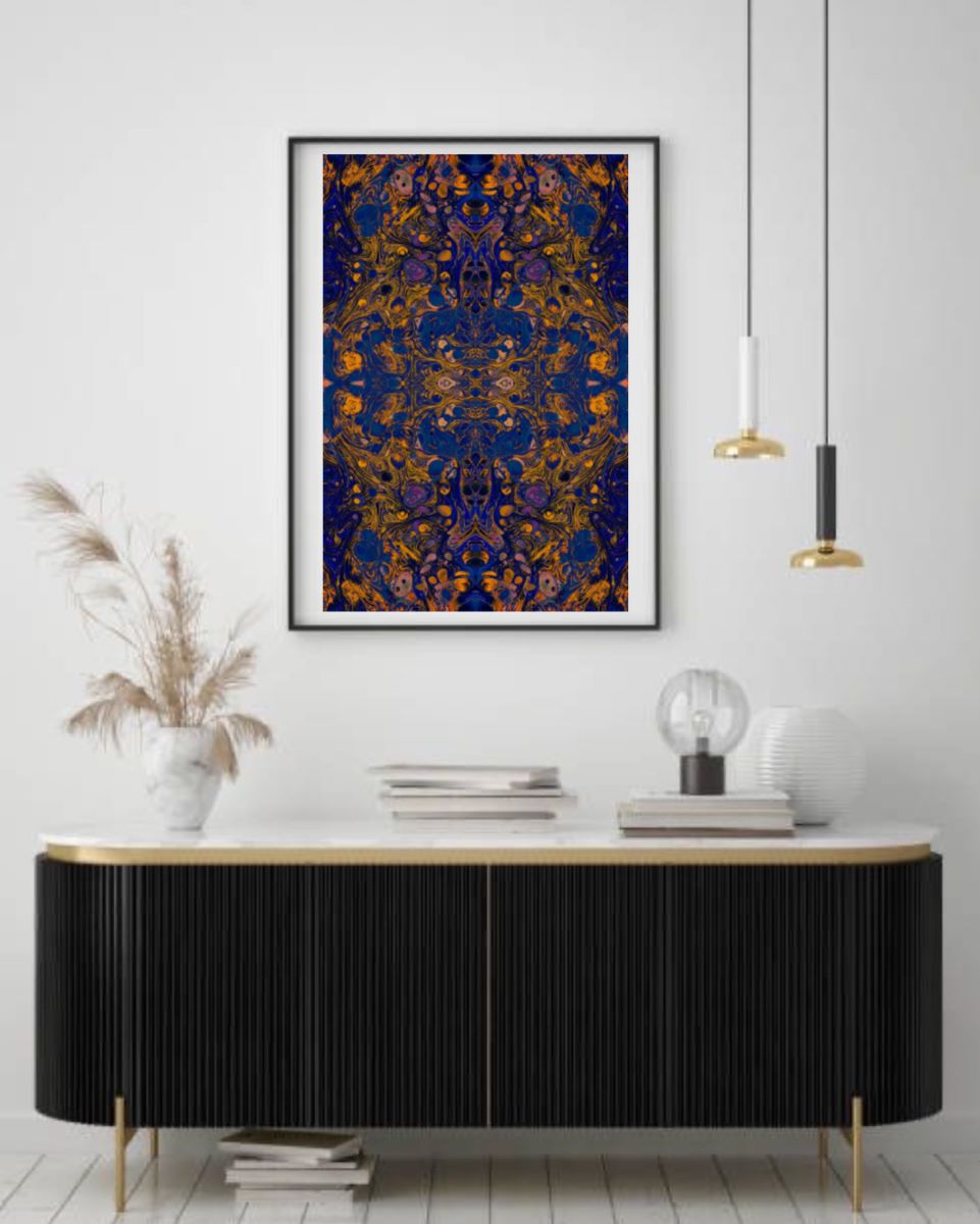 Indian Contemporary Digital Wall Art