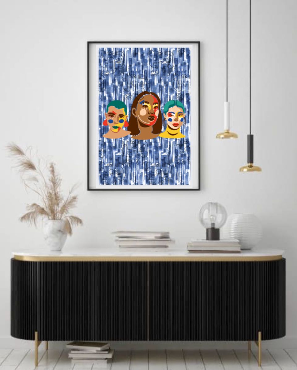 Pichwai Digital Wall Art