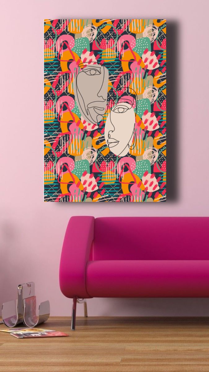 Indian Contemporary Digital Wall Art