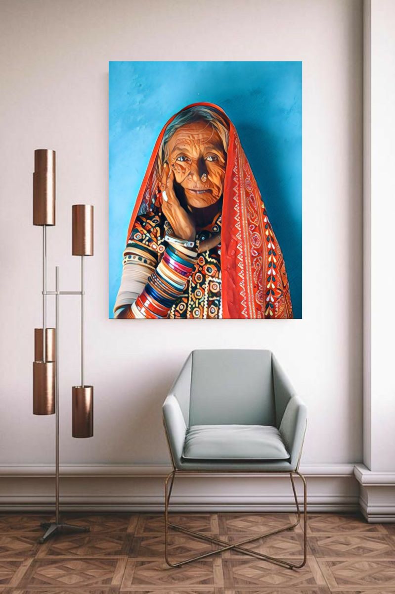 Indian Contemporary Digital Wall Art