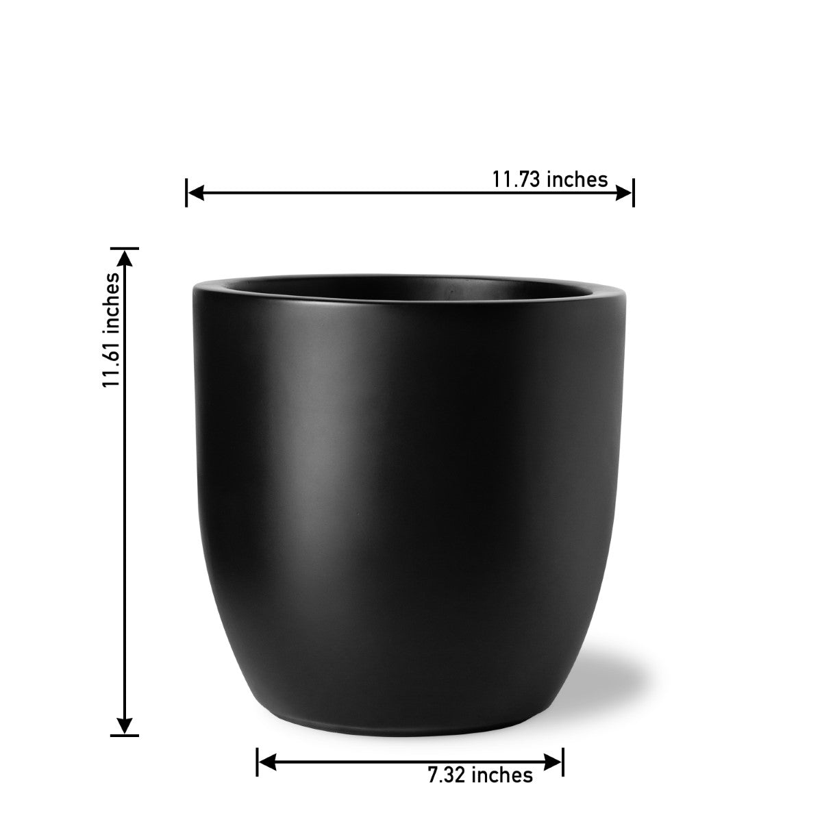 Cup Shaped Floor Standing Planter