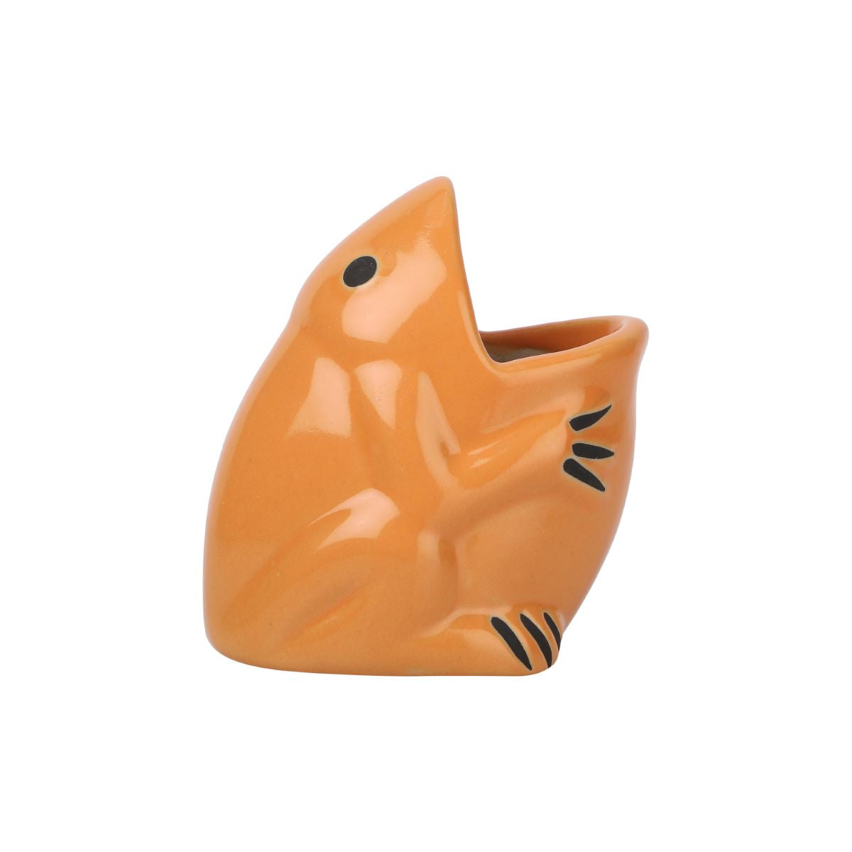 Mini Frog Shaped Ceramic Planter