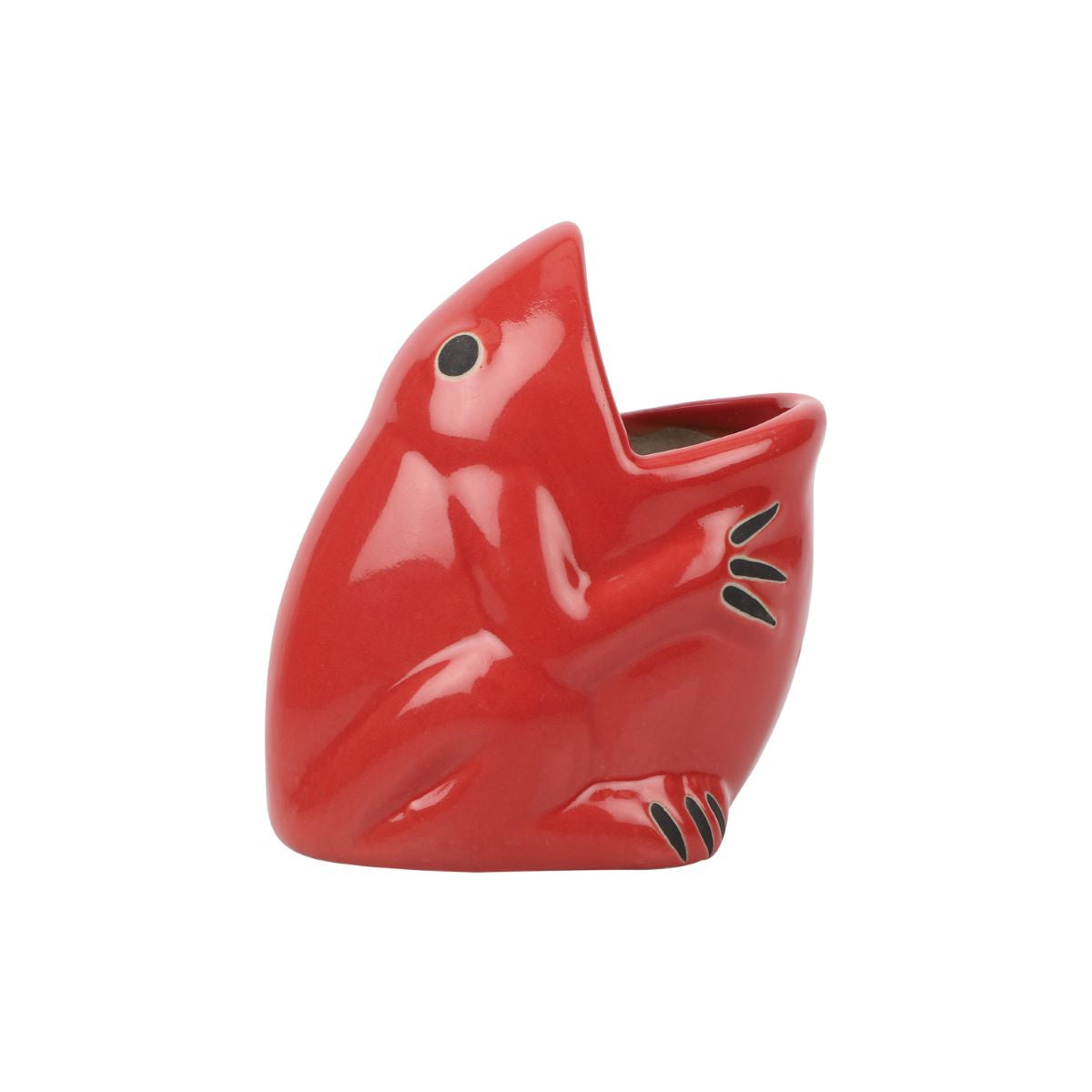 Mini Frog Shaped Ceramic Planter