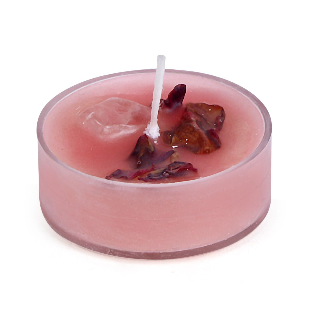 Rose Scented Bee's Wax Tea Light Candles (Set of 10)