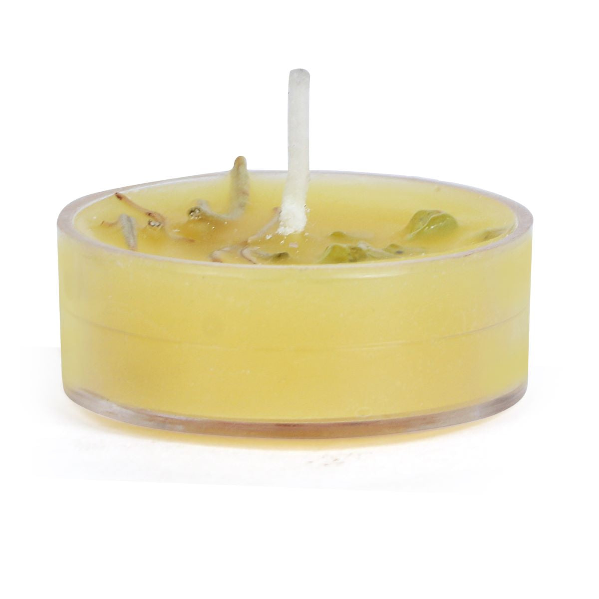 Lemongrass Scented Bee's Wax Tea Light Candles (Set of 10)