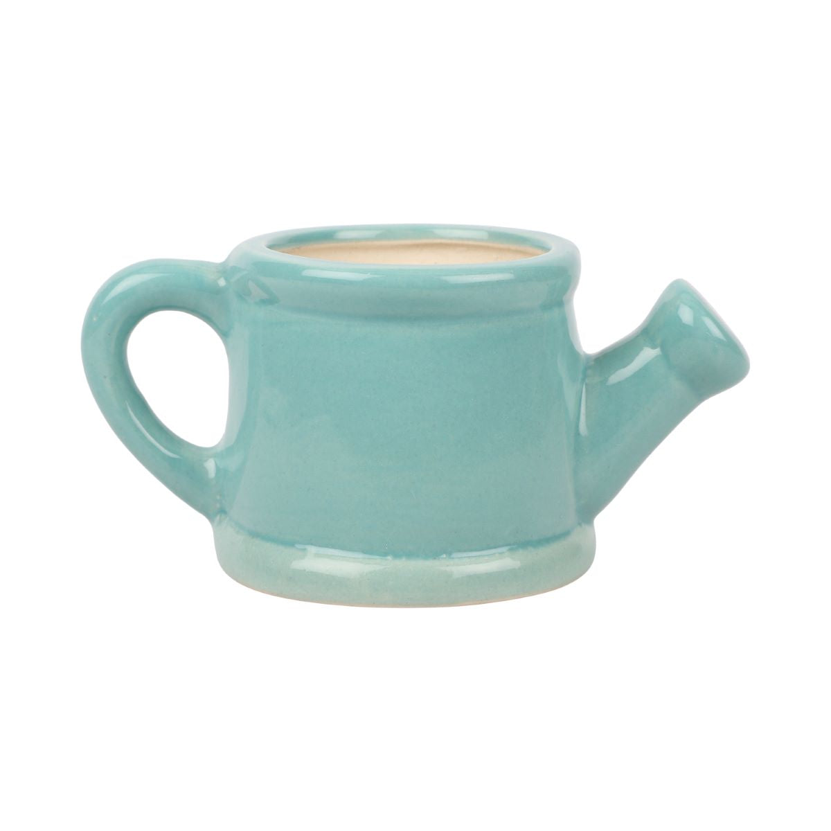 Mini Watering Can Shaped Ceramic Planter