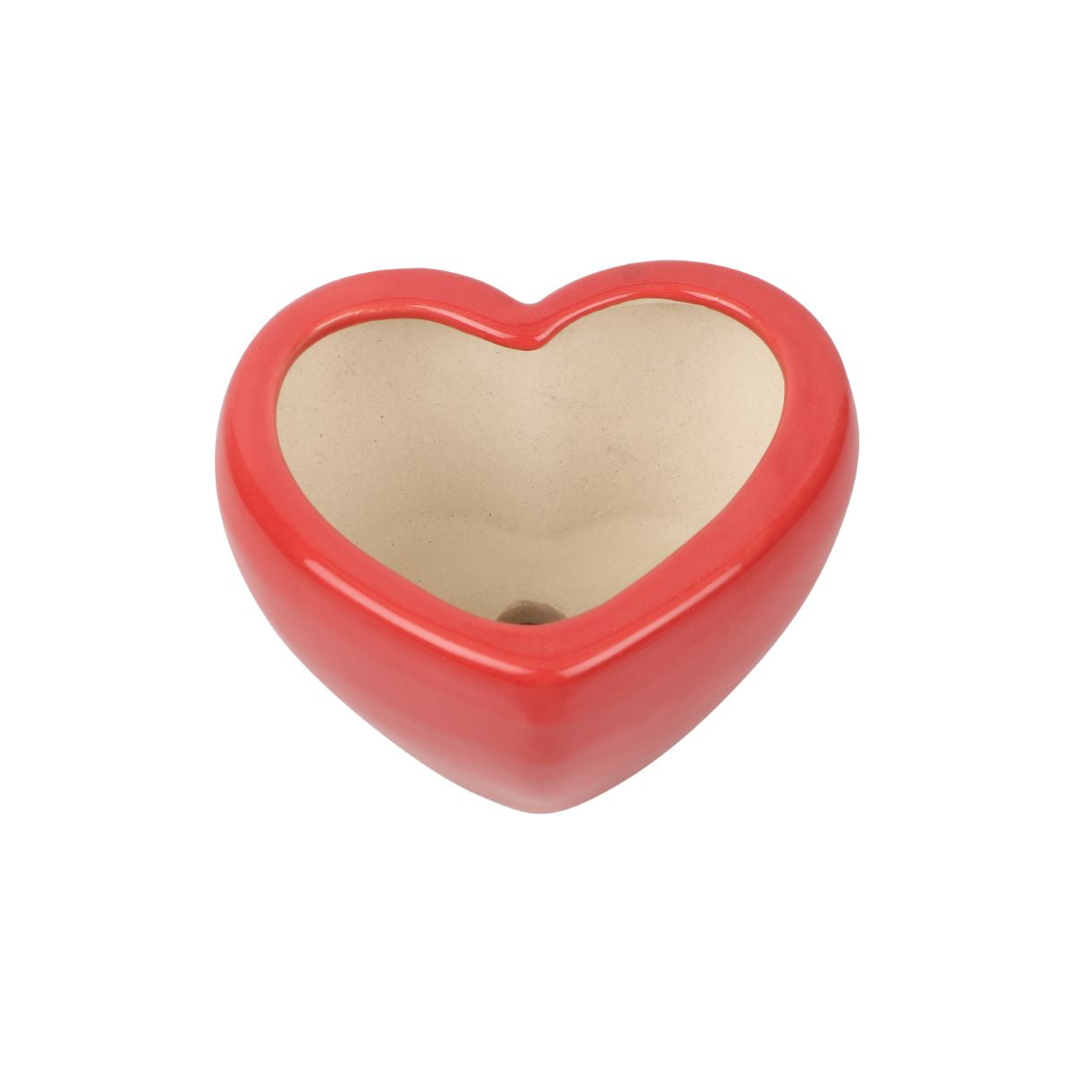 Mini Heart Shaped Ceramic Planter