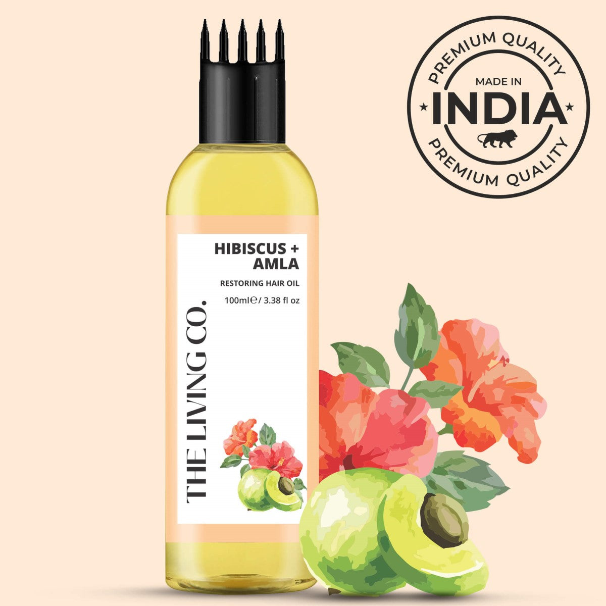 Hibiscus + Amla Hair Oil