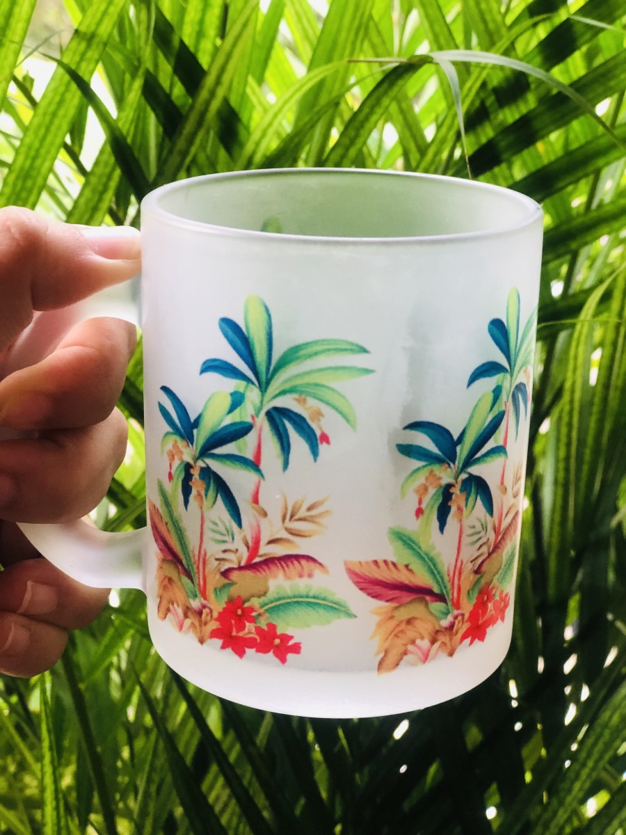 Multicolor Floral Printed Coffee Mug