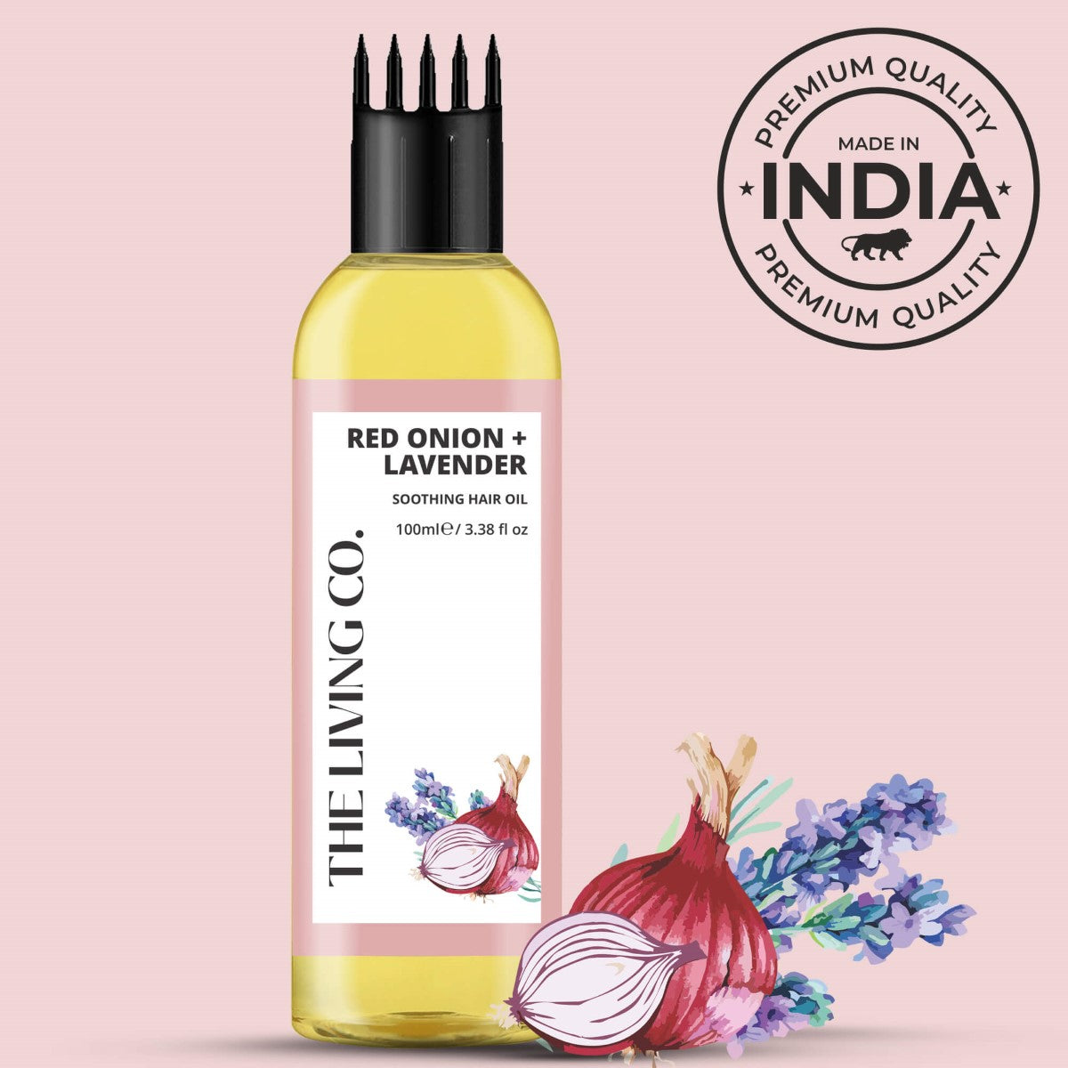Red Onion + Lavender Hair Oil