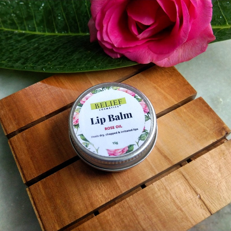 Rose Oil Lip Balm