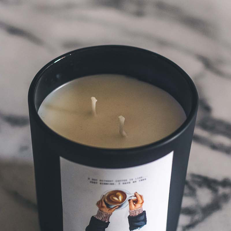 Coffee Vanilla Scented Candle 4.7oz
