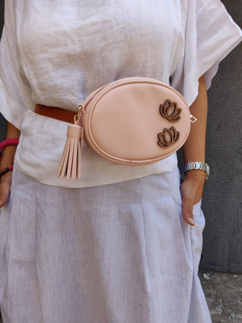Tassel Belt Vegan Waist Pouch