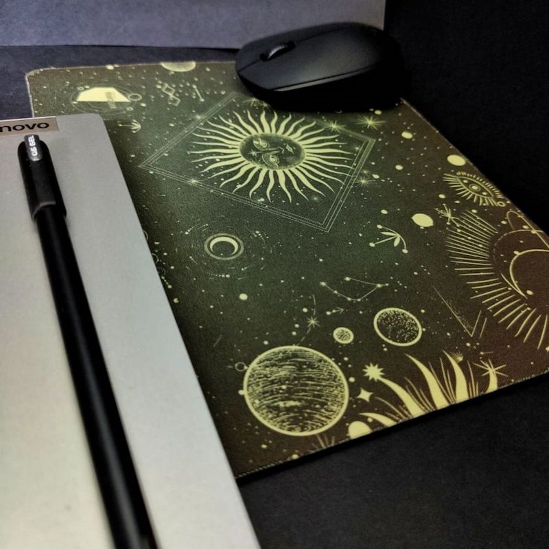 Celestial Green Mousepad