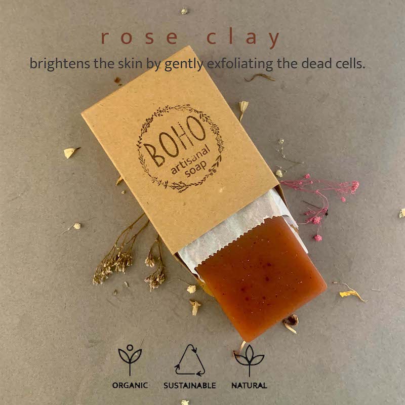 Rose Clay & Dead Sea Mud Combo Soap Pack