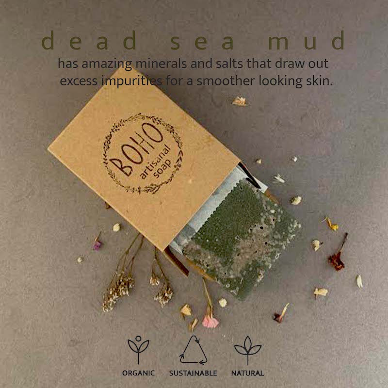 Rose Clay & Dead Sea Mud Combo Soap Pack