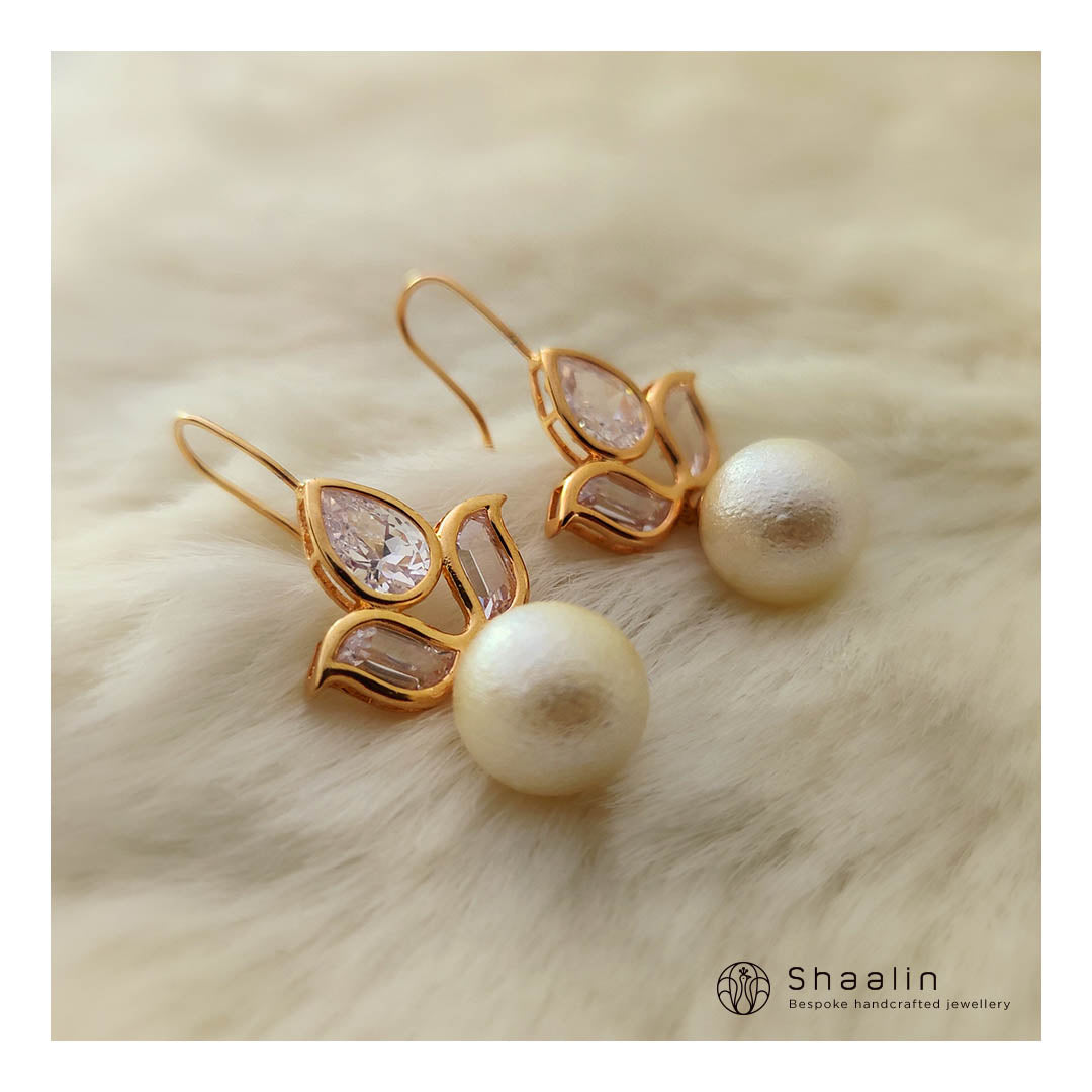 Elegant Pearl Earrings