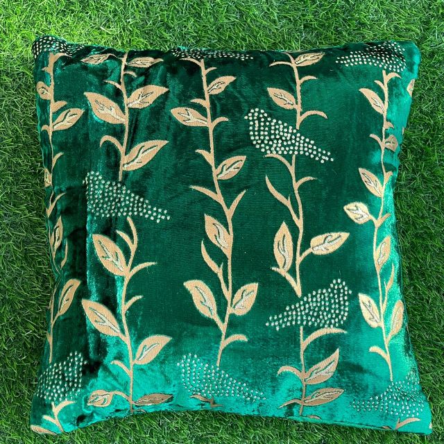 Embossed Velvet Cushion Covers (Pack of 5)