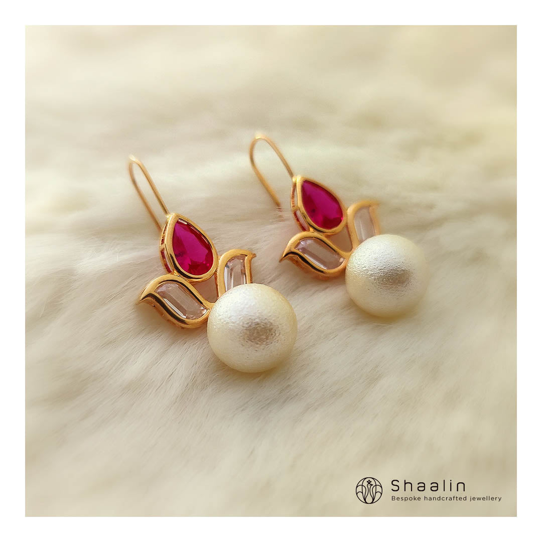 Elegant Pearl Earrings