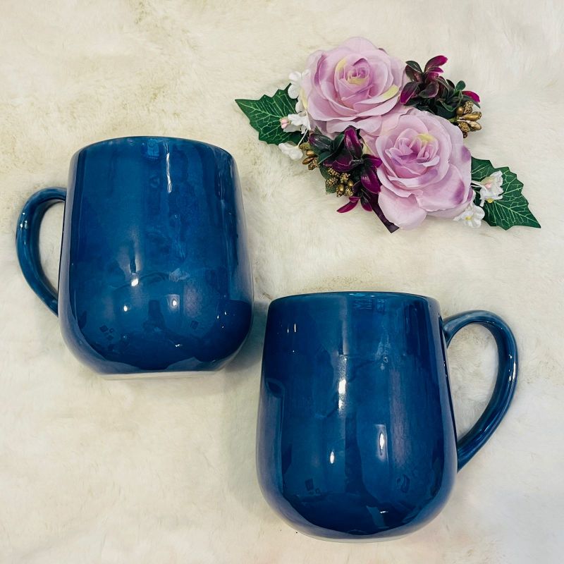 Navy Knight Mug Set