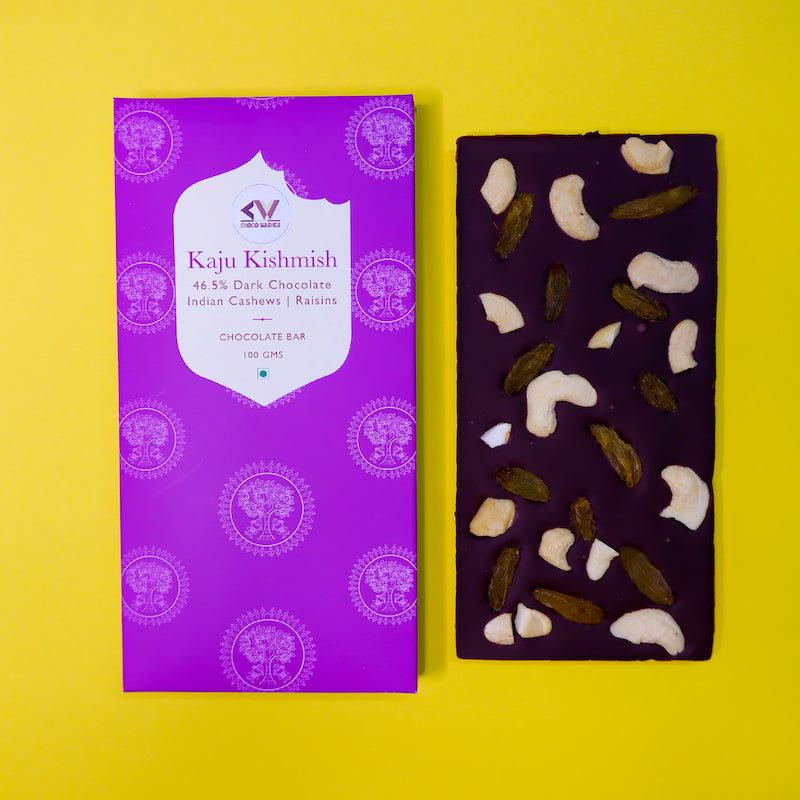 Kaju Kishmish Chocolate Bar
