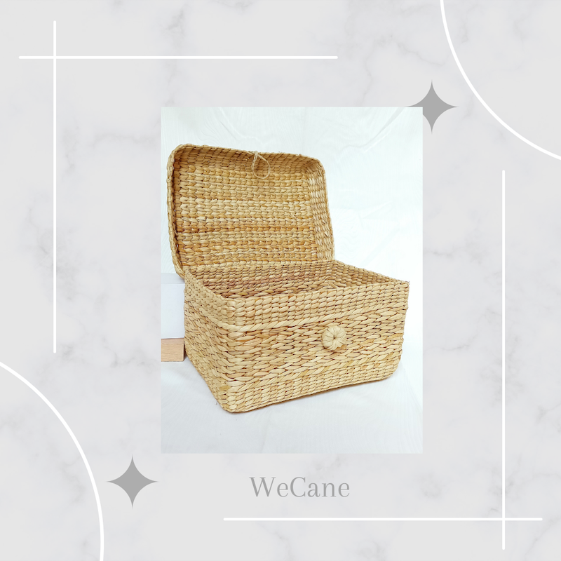 Vanity Basket with Lid