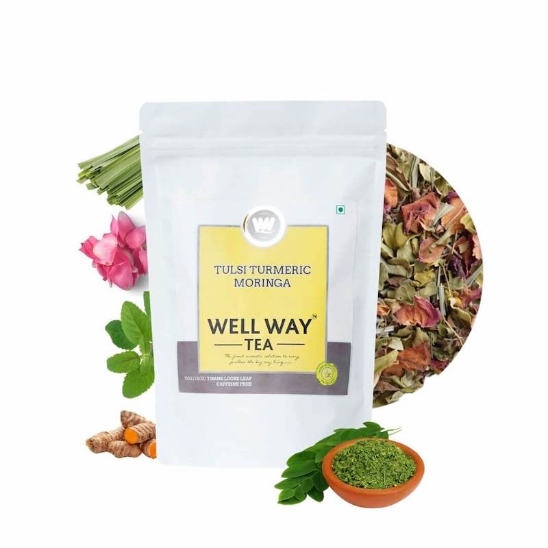 Tulsi Turmeric Moringa Herbal Tea