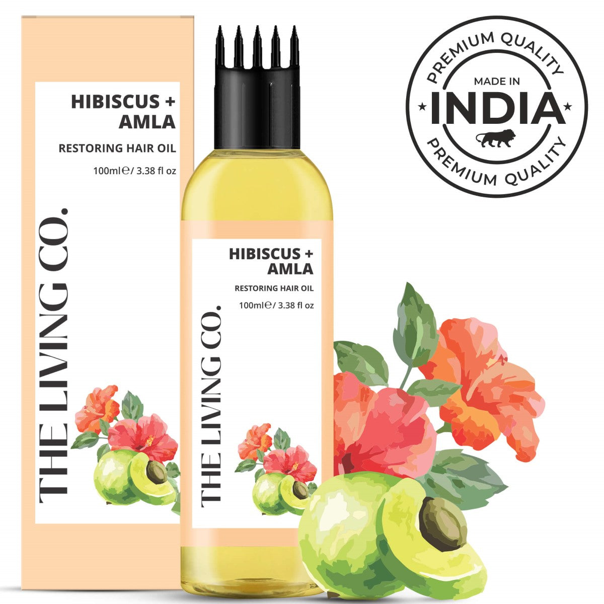 Hibiscus + Amla Hair Oil