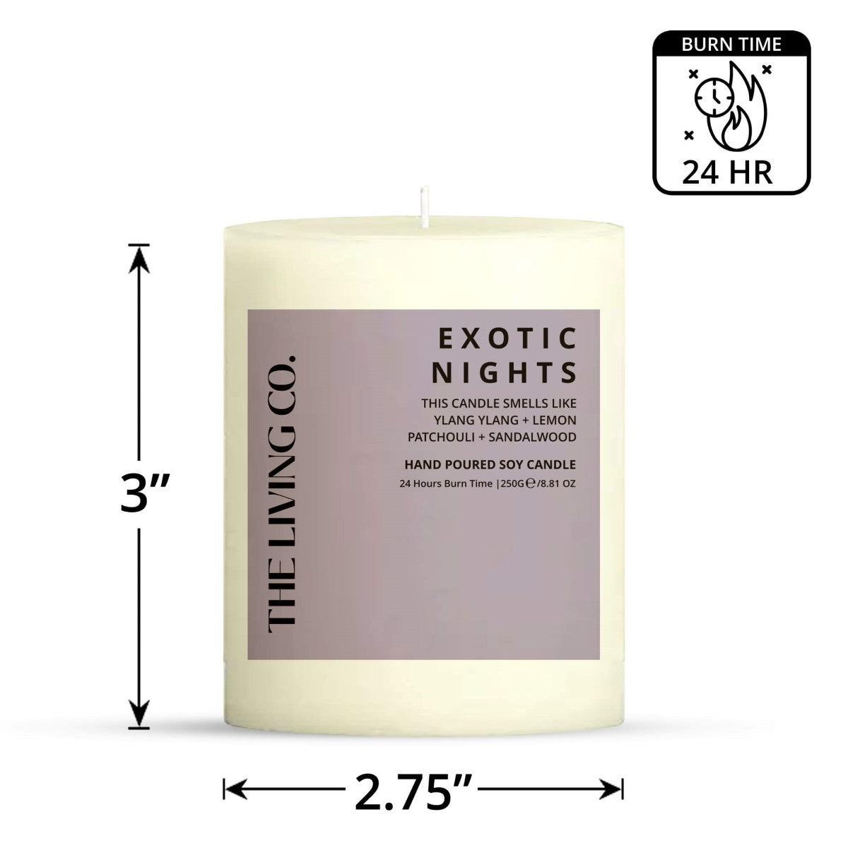 Exotic Nights Hand Poured Scented Candle