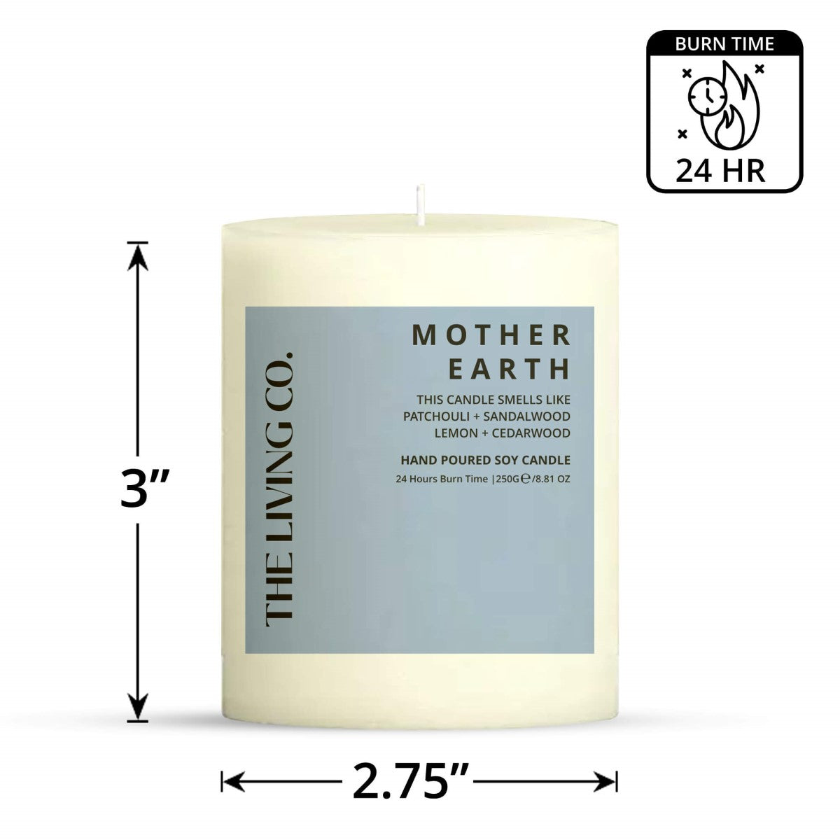 Mother Earth Hand Poured Scented Candle