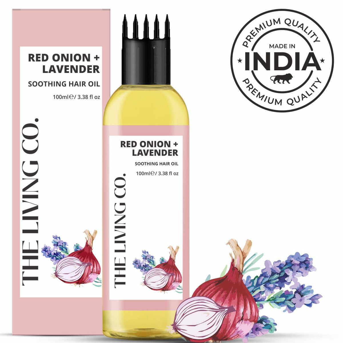 Red Onion + Lavender Hair Oil