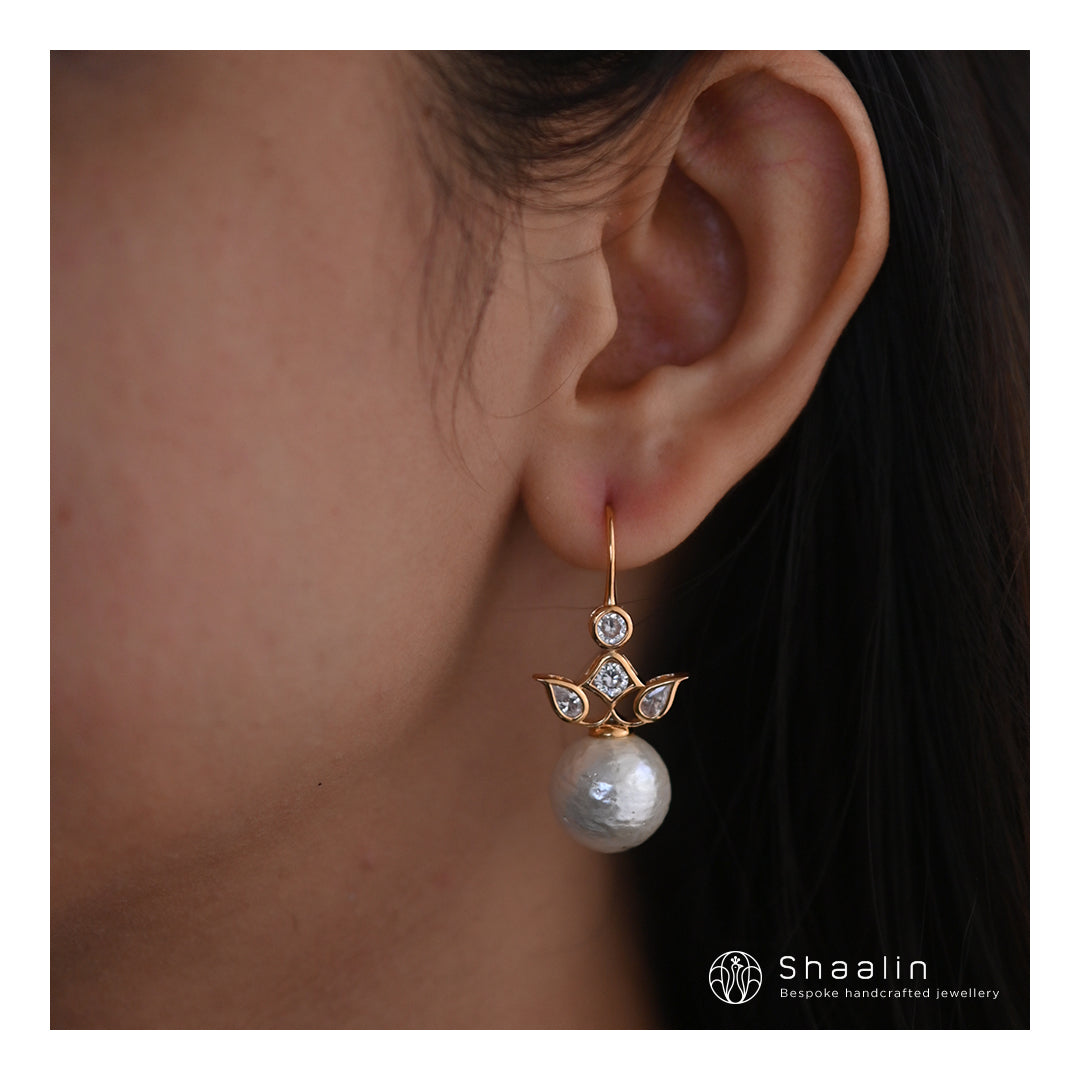 Pearl Studded Earrings