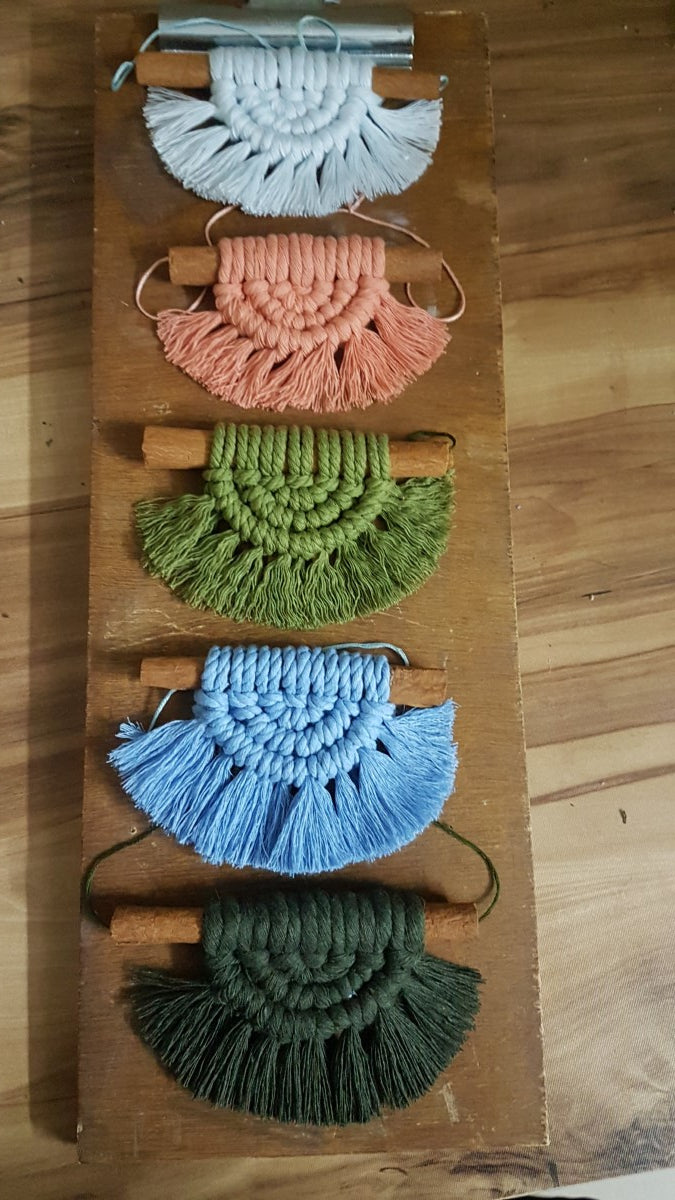 Handmade Macrame Car Charms