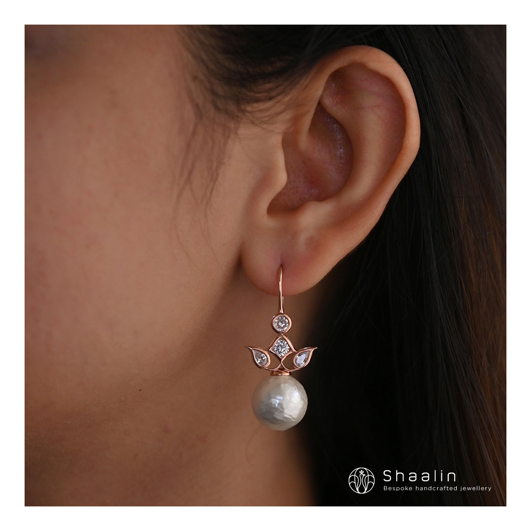 Pearl Studded Earrings