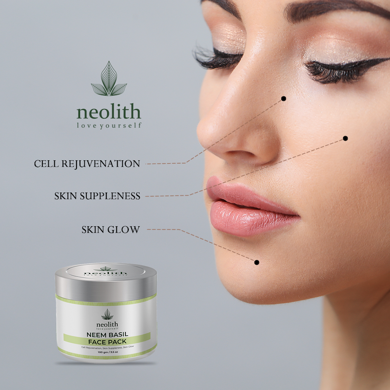 Neem Basil Skin Glow Face Pack