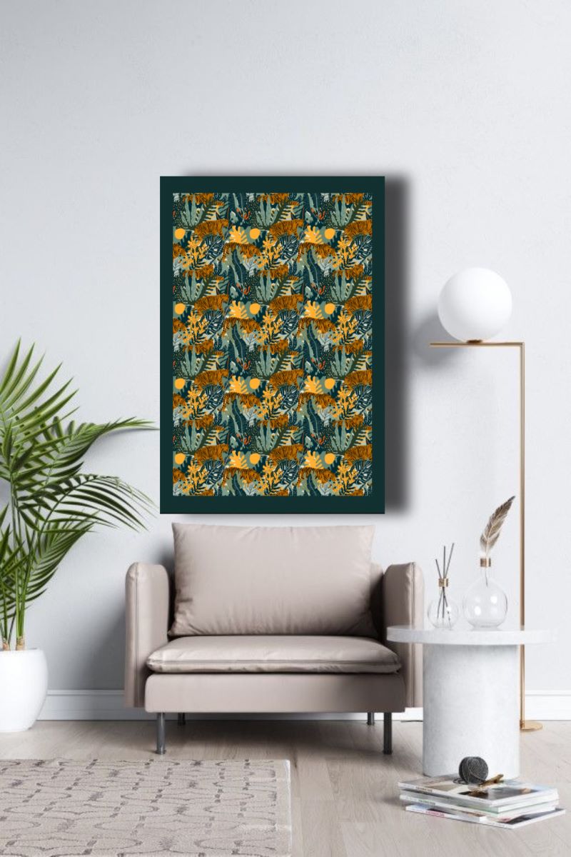 Indian Contemporary Digital Wall Art