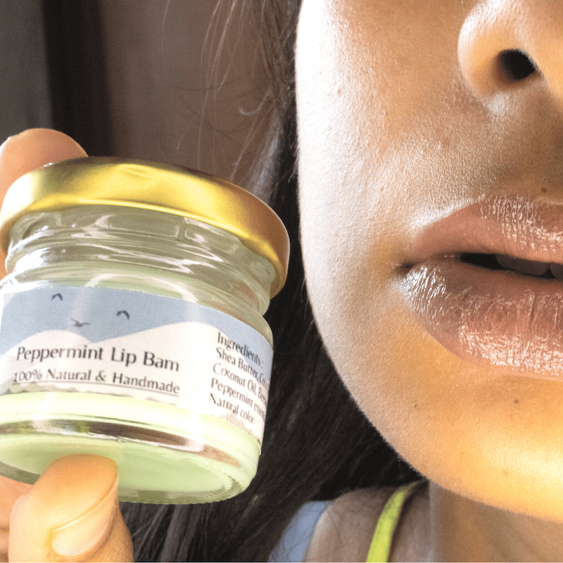 Natural Peppermint Lip Balm