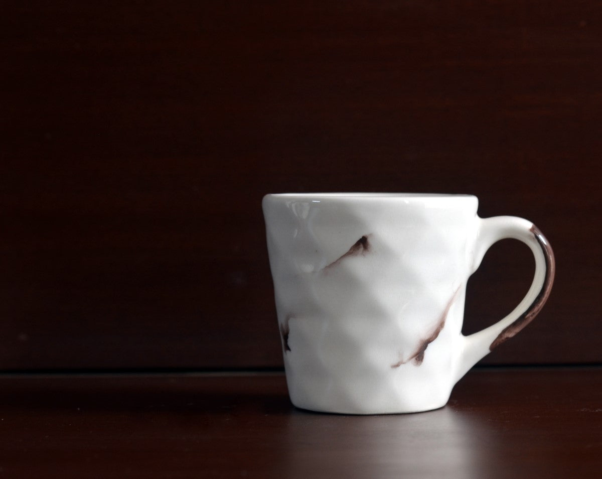 Designer Ceramic Tea Cups | Set of 6 Cups