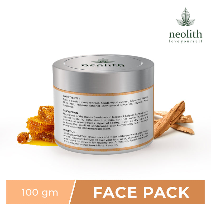 Honey Sandalwood Skin Glow Face Pack